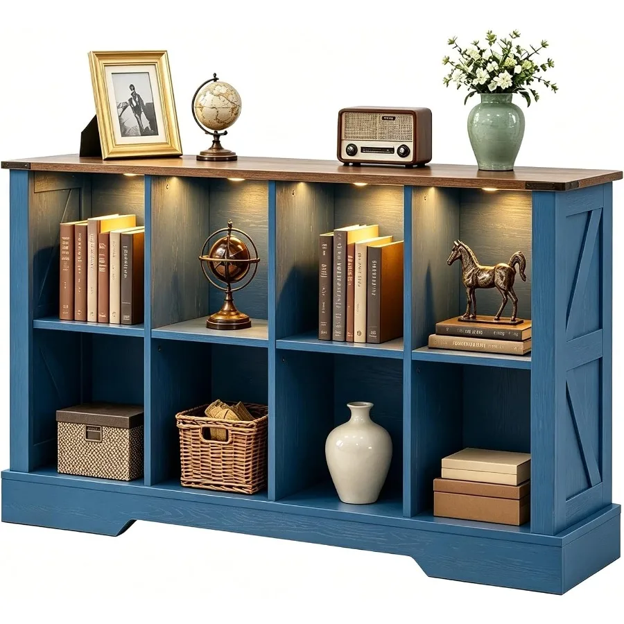 Bookshelf - Organizzatore a 8 scomparti, libreria a