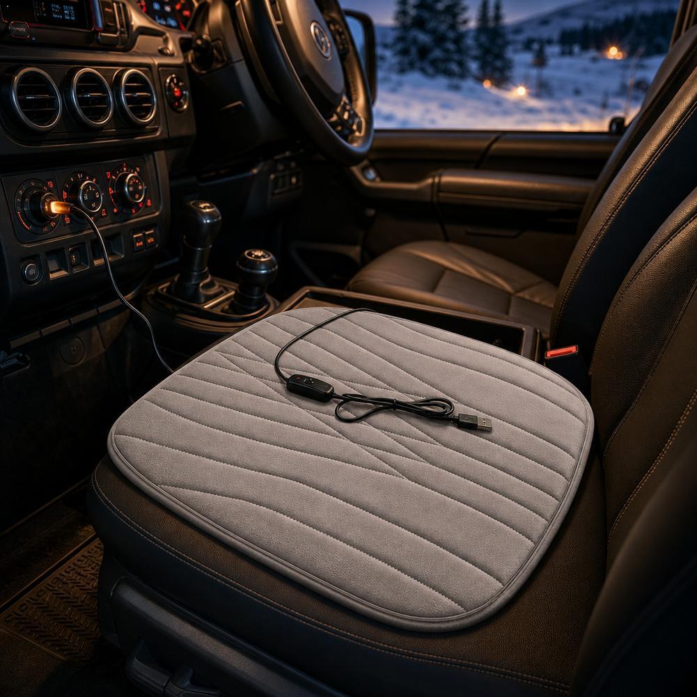 Office Chair Cushion - Cuscino riscaldato per sedile, alimentato tramite