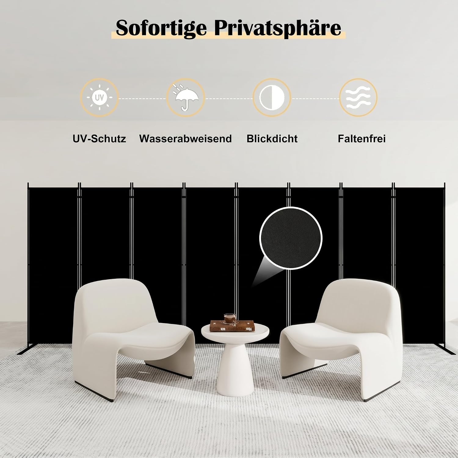 Divisorio Pieghevole a 8 Panne - Partition Screen Divider recensione e prezzo
