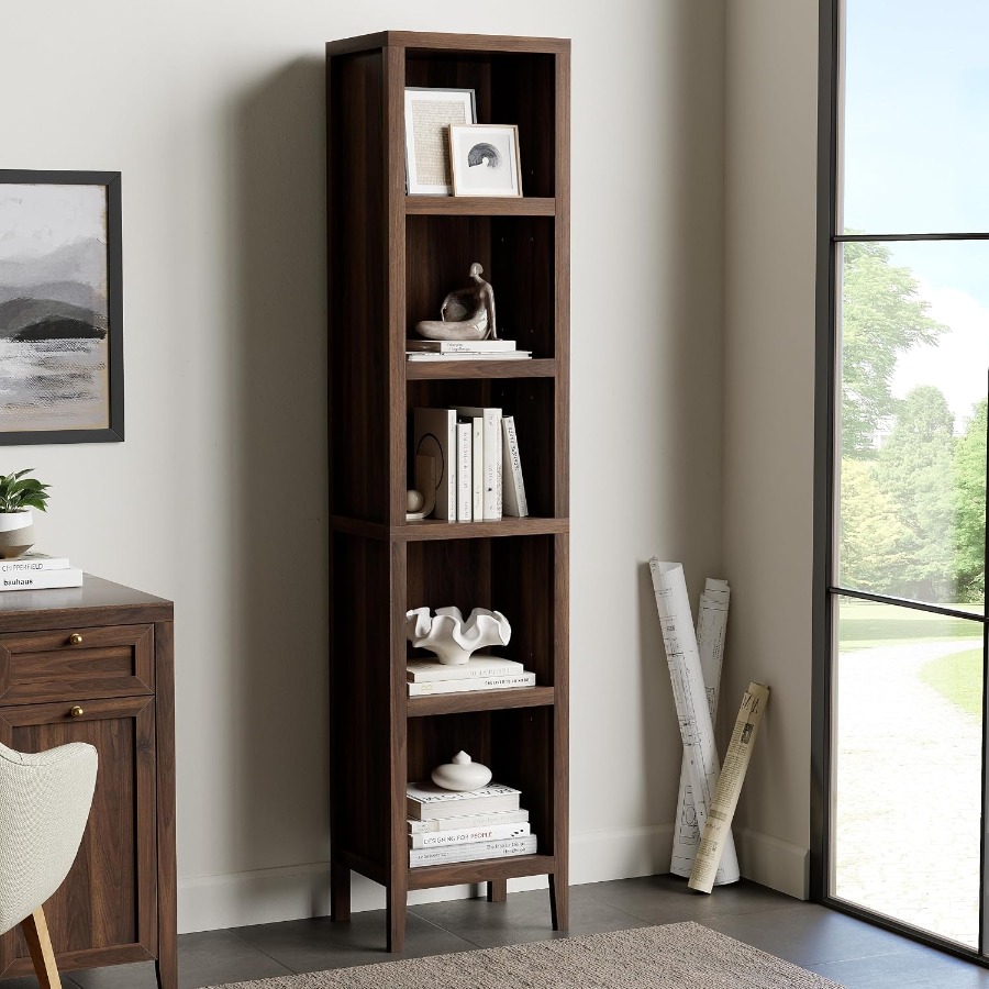 Libreria alta e stretta, con 5 - Bookshelf recensione e prezzo