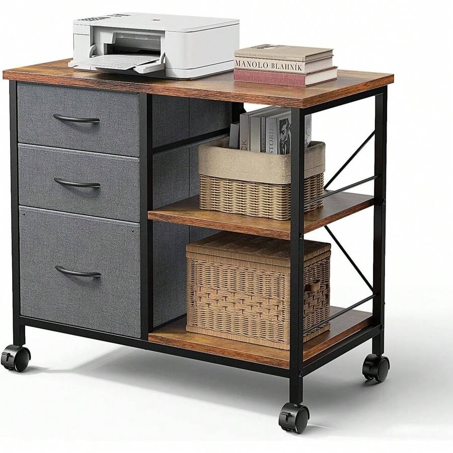 Sweetcrispy Mobile File Cabine - Printer Stand recensione e prezzo